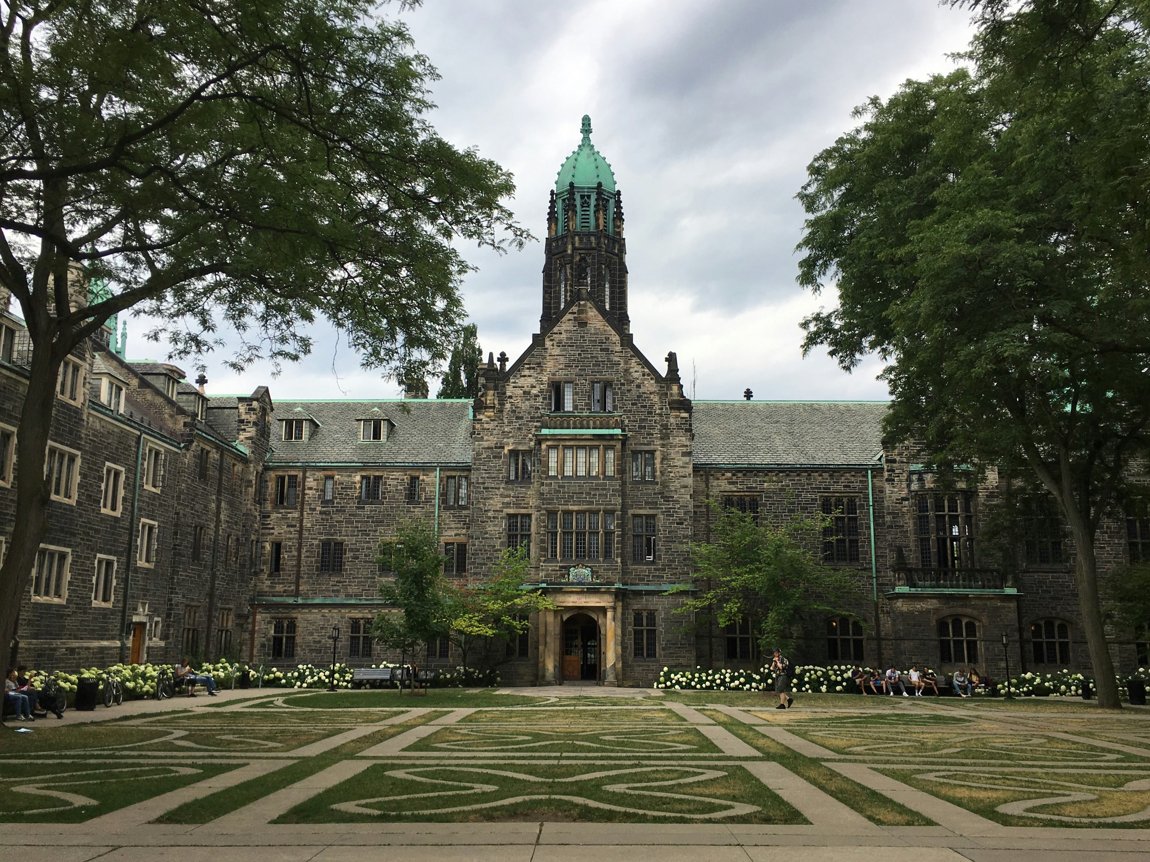 Hart House at the University of Toronto, where Bapna studies Computer Science