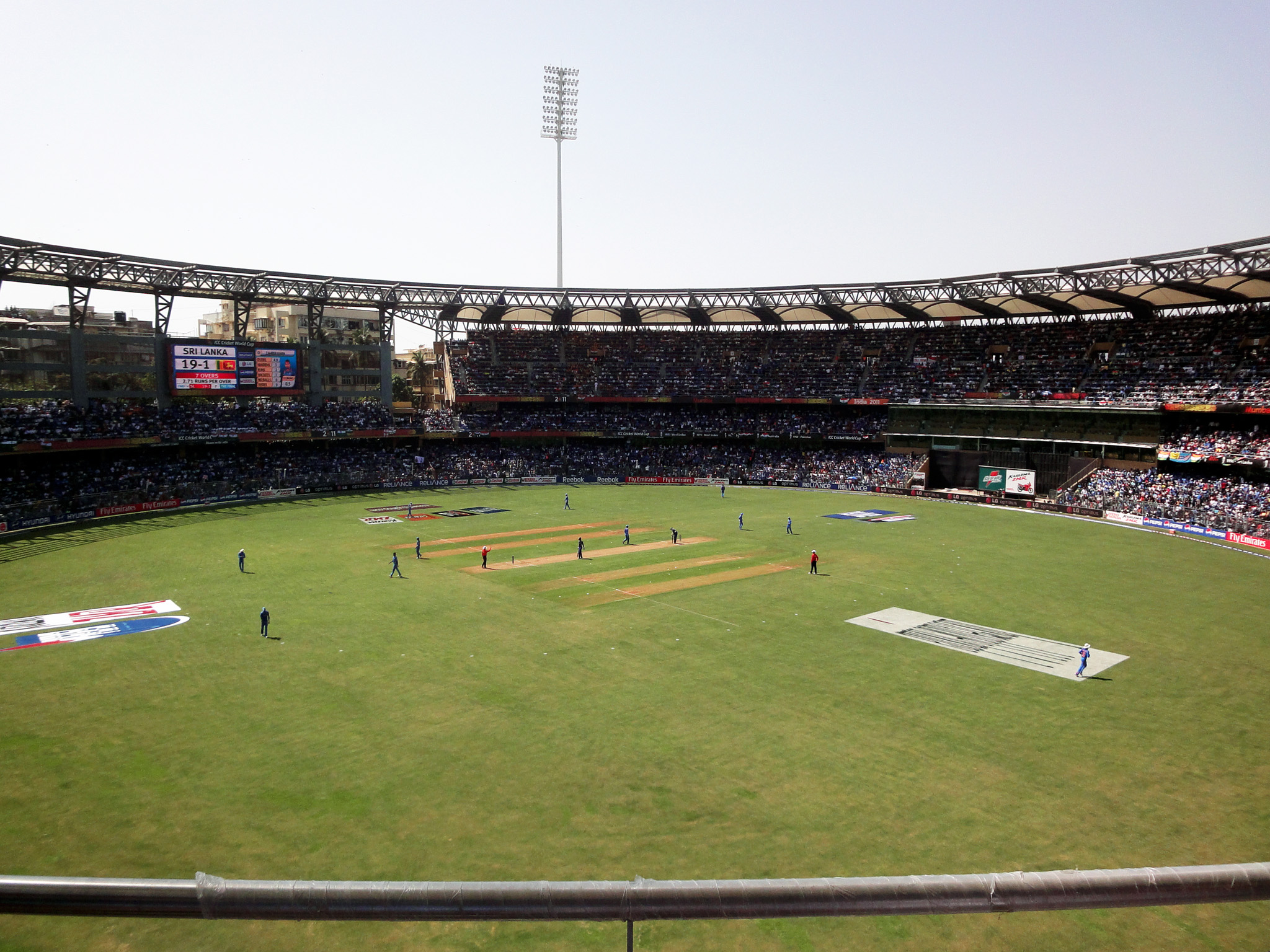 Wankhede Stadium during an IPL match